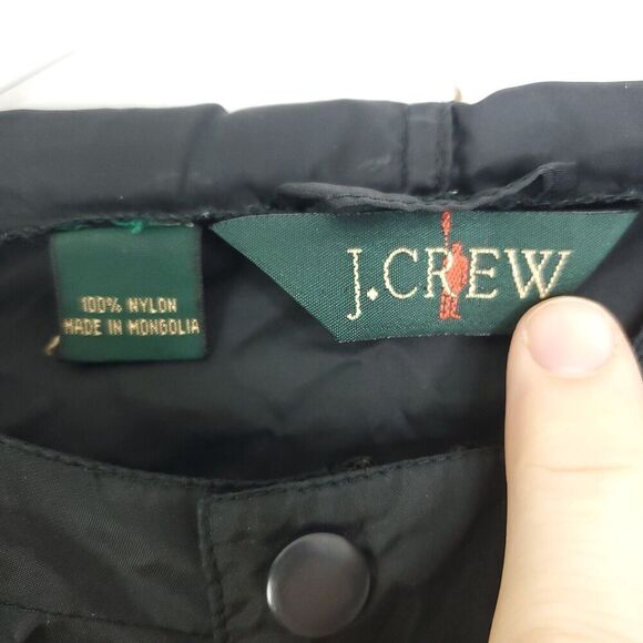 J Crew Jacket Mens M Windbreaker Oarsman Hooded Pullover Slick Vintage Nylon - Picture 6 of 14